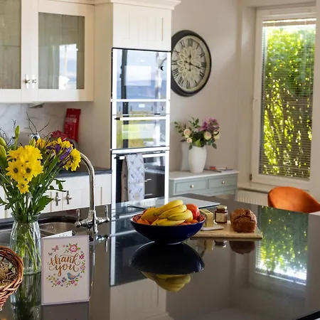 Castle View House - Private Vacation With Mountain & Sea Views - 5 Min Walk To Village - 10 Min Drive To Rossbeigh & Dooks Golf Course - On The Ring Of Kerry-wild Atlantic Way 펜션